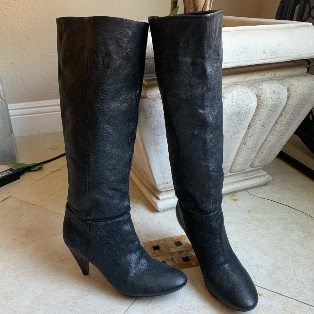 Charles David leather boots